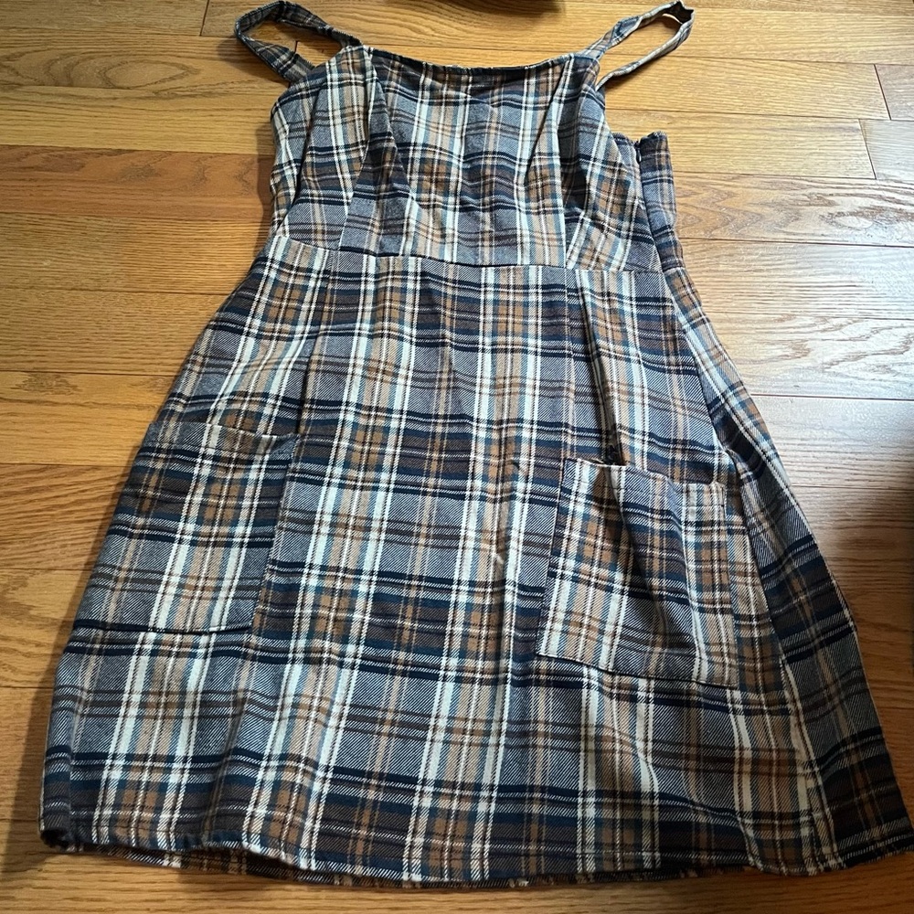 American Eagle Plaid Dress